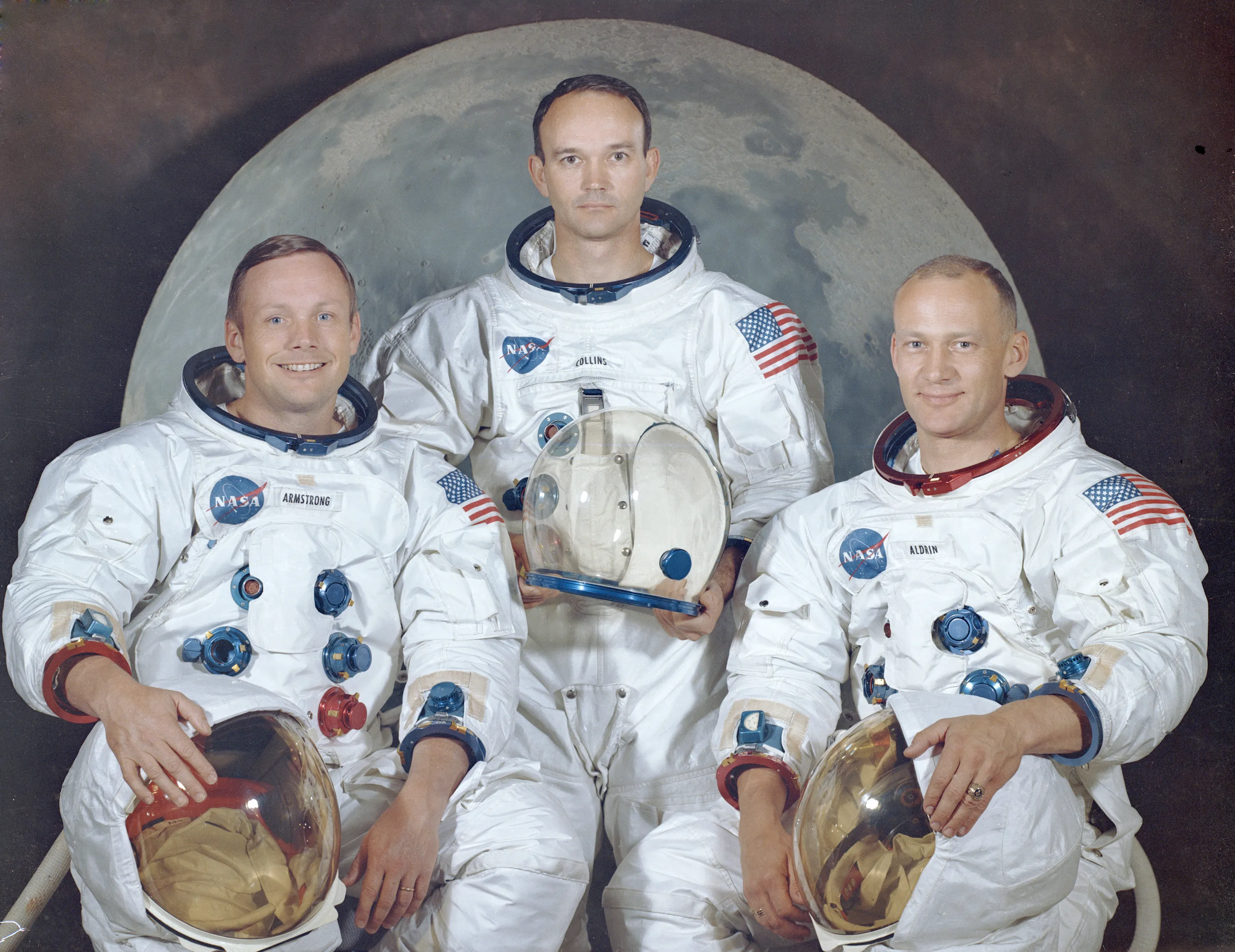 Picture of Apollo 11 crew